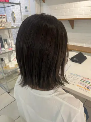 ミディアム カラー vancouncil春日井所属・山岡 春のヘアスタイル