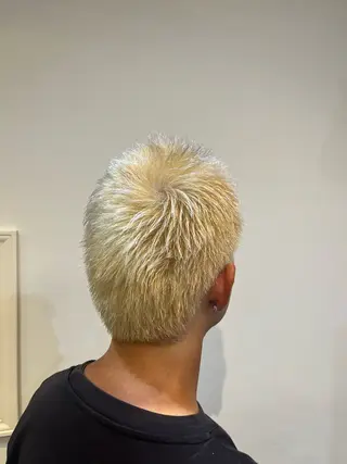 ショート カラー メンズ jam Creative Hair Design所属・【jam】横山 真優華のヘアスタイル