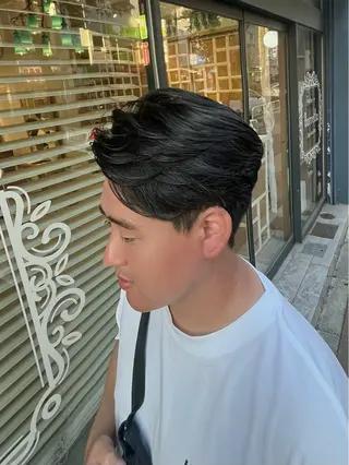 パーマ メンズ ヤシロケンタ メンズ特化のヘアスタイル