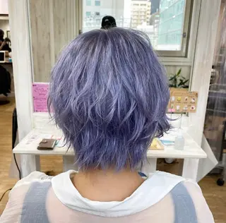 ショート 透明感カラー✨ 酸性ストレート特化のヘアスタイル