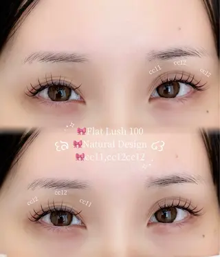 マツエク・マツパ CreBiA🍒 natsukiのマツエク・マツパデザイン