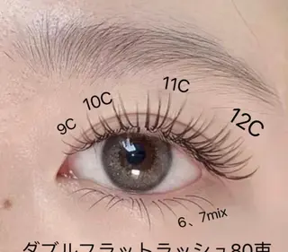 マツエク・マツパ kico.coサロン 池袋ニ丁目店のマツエク・マツパデザイン