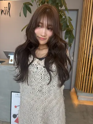 ロング niil所属・miyu /niilのヘアスタイル