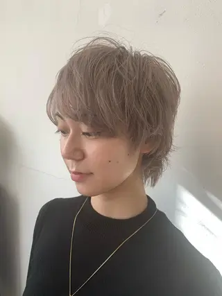 ショート カラー レイヤーカット/艶髪 ✨💭KIRARIのヘアスタイル