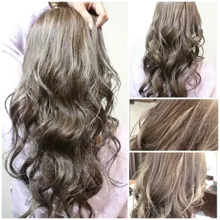 セミロング カラー ヘアアレンジ Shelltie Fiel (シェルティフィエル)所属・次世代シールエクステ 錦糸町 小泉 朋之のヘアスタイル