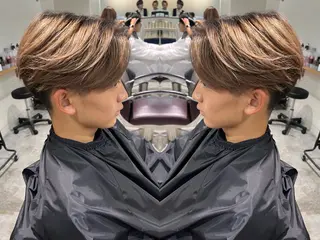 カラー メンズ 立川サラスト/ ku-ta🎟のヘアスタイル