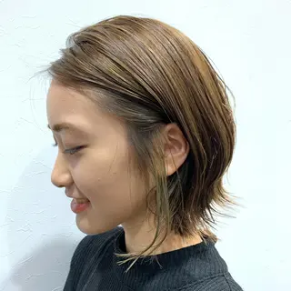 ショート カラー 海外レイヤー 🇺🇸/ヒナコのヘアスタイル