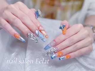 ネイル ネイルサロンエクラ 🫧Shizukaのネイルデザイン