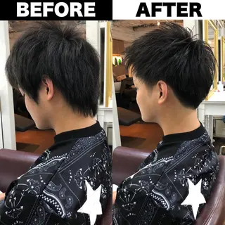 メンズ Soleria /ソレリア所属・Soleria 田中慎一のヘアスタイル