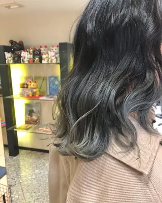 ミディアム カラー ヘアアレンジ ボブ/ミニボブ/ 立河今日子のヘアスタイル