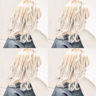 ミディアム カラー ヘアアレンジ 🦋韓国ヘア 坂本 菜摘🦋のヘアスタイル