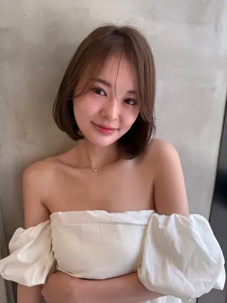 ミディアム Lond luce心斎橋【ロンドルーチェ】所属・❣️心斎橋髪質改善 鈴木佑弥❣️のヘアスタイル