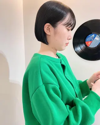 ショート カラー 💖美髪矯正💖 辻未侑のヘアスタイル