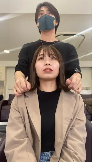 ショート カラー ef西大寺所属・Koyo  ボブ / レイヤースタイルのヘアスタイル