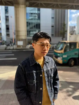 メンズ INCE  HAIR 梅田　長町　至のヘアスタイル