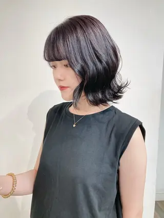 ミディアム カラー ✂️似合わせの魔術師 石田一樹✂️のヘアスタイル