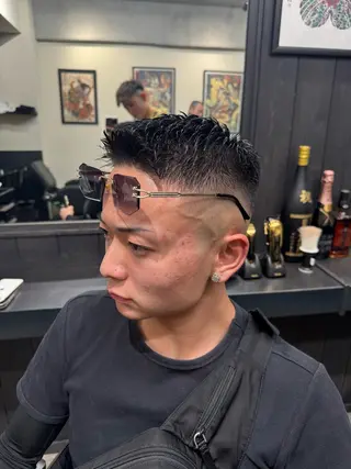 ショート 市川 碧斗のヘアスタイル