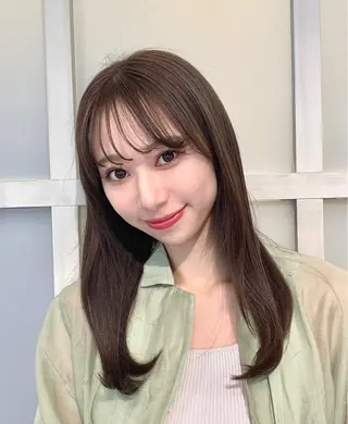 ロング 🦋ミルクティーベー ジュ🦋mayukiのヘアスタイル