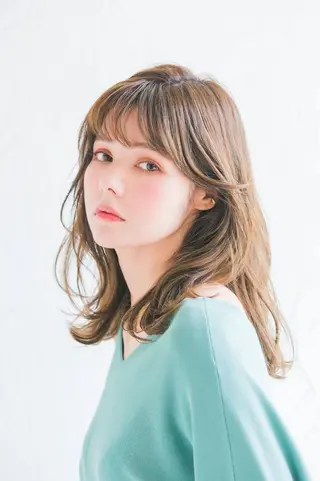 ミディアム カラー Laf.【ラフ］北坂戸駅前所属・🌈New Open Laf.🌈奥居伸輔のヘアスタイル