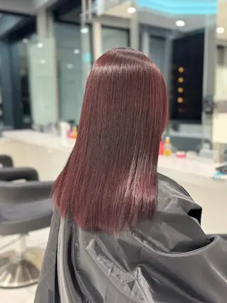 セミロング カラー 💎透明感カラー /kaito💎のヘアスタイル