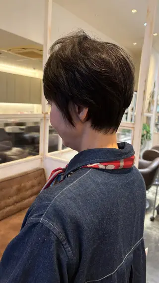 ショート [髪質改善] 北生駒 店長/古居聖理のヘアスタイル