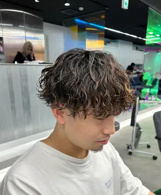 パーマ メンズ 【圧倒的センス】 まる/メンズカラーのヘアスタイル