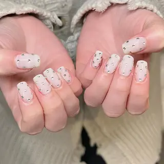 セミロング ネイル マツエク・マツパ REVIA_nail maiのネイルデザイン