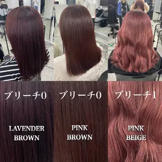 カラー ️🩷ハイトーン特化 RYUGA️🩵のヘアスタイル