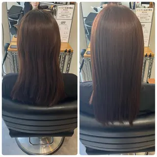 ミディアム OFF YUYAのヘアスタイル