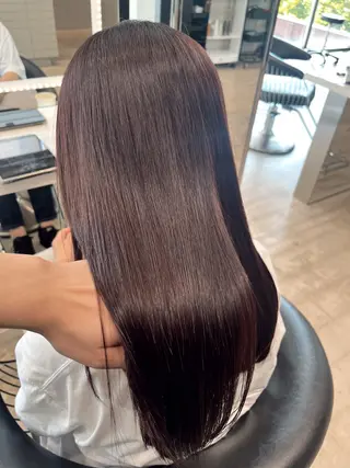 ミディアム 浅井 琥珀のヘアスタイル