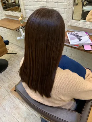 ロング カラー SHANTi 飯塚 ヘアセット/髪質改善のヘアスタイル