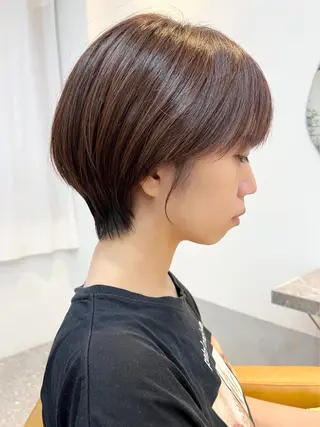 ショート f A ture.所属・《カット¥0》 朝山良徳のヘアスタイル