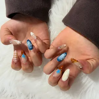 セミロング mao .のネイルデザイン