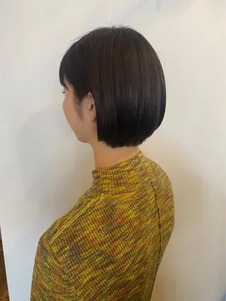 ショート ケアブリーチ/ボブ/ honoのヘアスタイル
