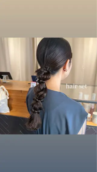 ヘアアレンジ みなみ/韓国ボブ/ 韓国レイヤーのヘアスタイル