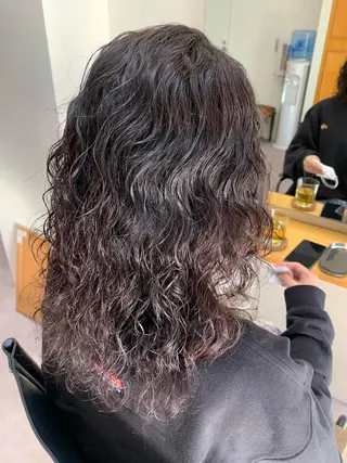 セミロング パーマ AR.MARA hair  studio所属・AR.MARA サトウヒカルのヘアスタイル