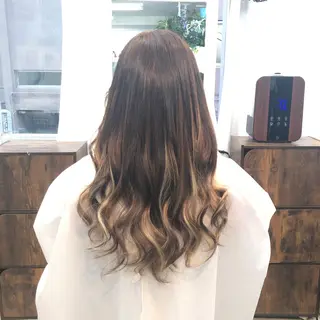 ロング カラー ヘアアレンジ リピート指名no.1 /ruiのヘアスタイル