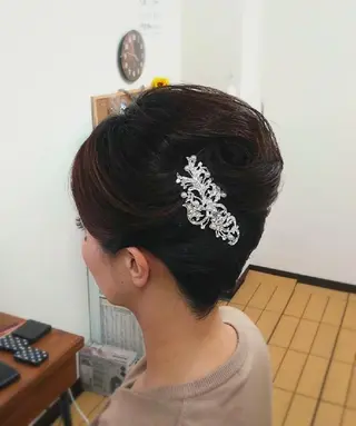 ショート ヘアアレンジ Hair&Make Delight*のヘアスタイル