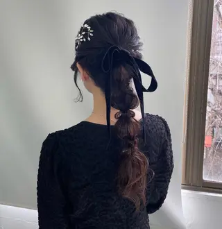 ヘアアレンジ JPCY MIRIYAのヘアスタイル