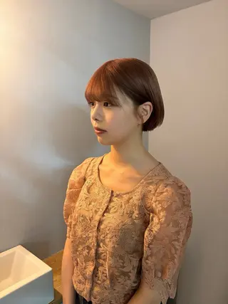 ショート カラー メンズカットモデル/ いぶきのヘアスタイル