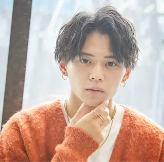 ミディアム パーマ メンズ 👹メンズ鬼特化 /赤池琉👹のヘアスタイル