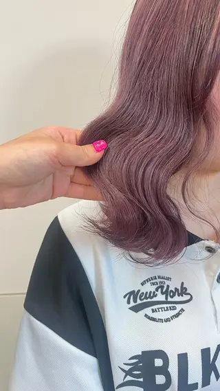 ミディアム カラー セナ foto武蔵小杉︎︎のヘアスタイル