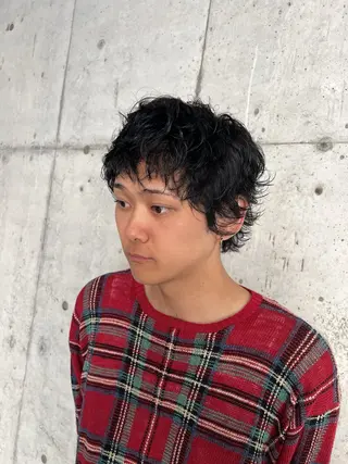 ショート カラー メンズ keita💫暖色系 💫ハイトーン💫のヘアスタイル