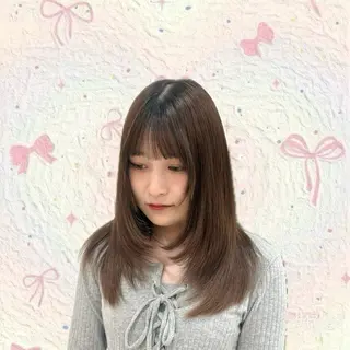 セミロング flex Turban zakoji所属・ｻｲｷ ﾏﾘﾝのヘアスタイル