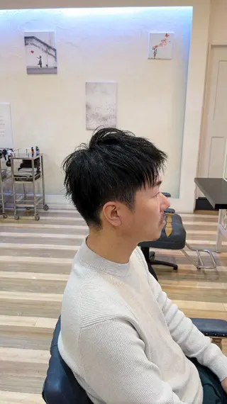 メンズ Russo(ルッソ)所属・こにし/蒲生四丁目 /髪質改善/スパのヘアスタイル