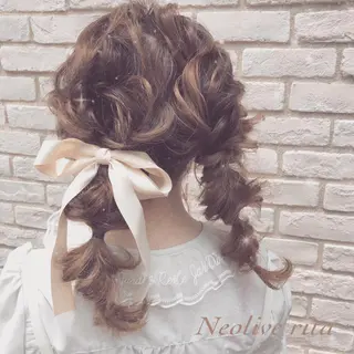 ヘアアレンジ 原 麻耶のヘアスタイル