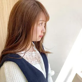 ロング DiMPlE  ディンプル所属・🌸スタイリスト 山浦美恵のヘアスタイル