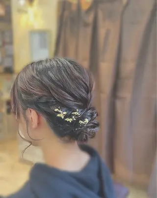 ヘアアレンジ 栗林 萌々のヘアスタイル