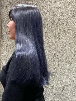 ロング カラー REPPLE(リプル)所属・浅野 順一のヘアスタイル