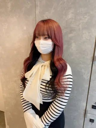 ロング ガルボヘアー心斎橋店所属・心斎橋/髪型整形美容 師/カット/カラーのヘアスタイル